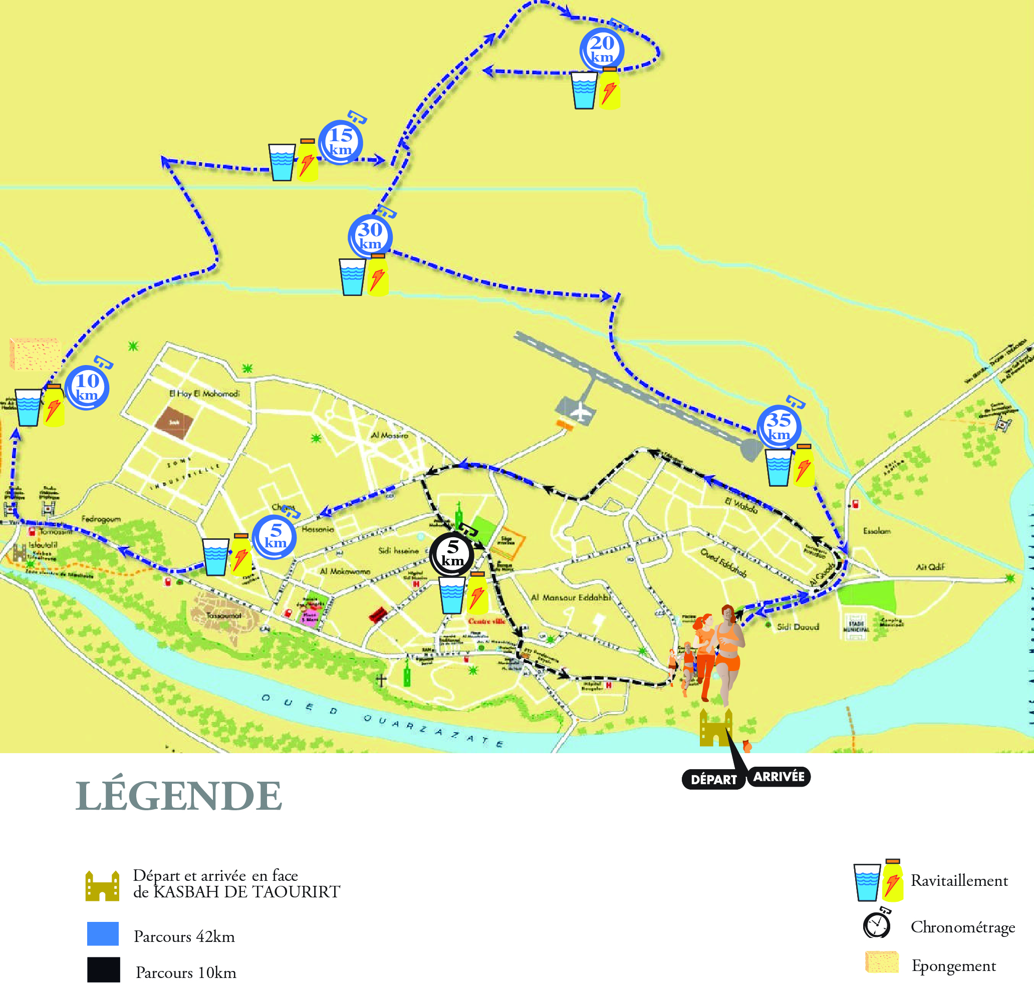 Marathon  de Ouarzazate